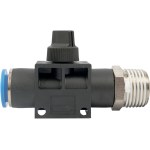 Aircraft Pu Hose Fitting Valve 12mm x 1/2″M Aircraft Pu Hose Fitting Valve 12mm x 1/2″M