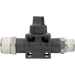 Aircraft Pu Hose Fitting Valve 3/8″M x 1/4″M Aircraft Pu Hose Fitting Valve 3/8″M x 1/4″M