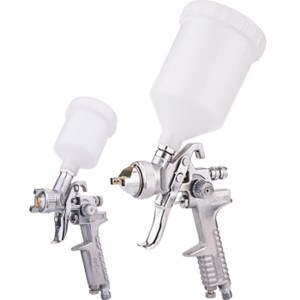 Aircraft Spray Gun Kit Sg H827 & Sg H2000 Combo With Polished Body Hvlp Aircraft Spray Gun Kit Sg H827 & Sg H2000 Combo With Polished Body Hvlp