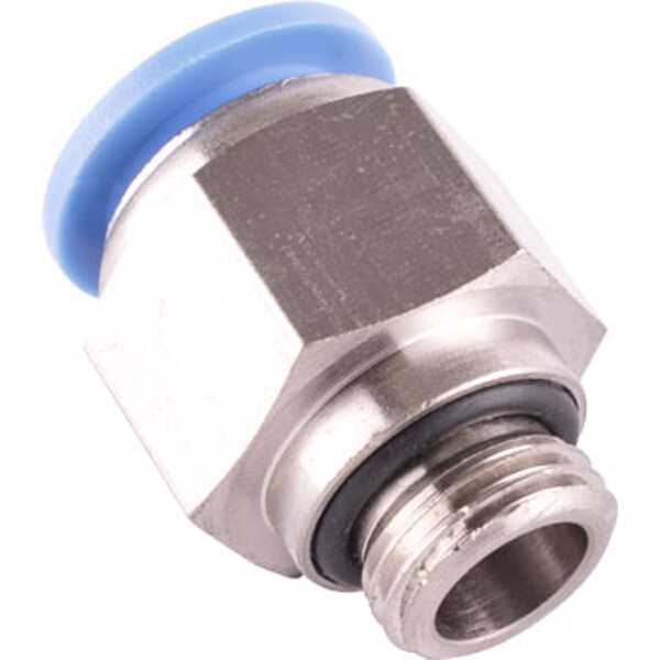 Aircraft Pu Fitting Str. Stud W/O-Ring 12mm-1/4″ M Aircraft Pu Fitting Str. Stud W/O-Ring 12mm-1/4″ M