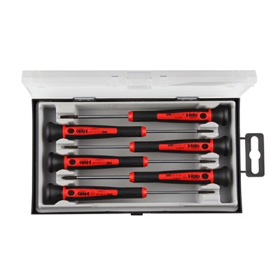 Felo 240 S/Driver Set 6Pc Precision Sl & Ph Rot. Cap Felo 240 S/Driver Set 6Pc Precision Sl & Ph Rot. Cap