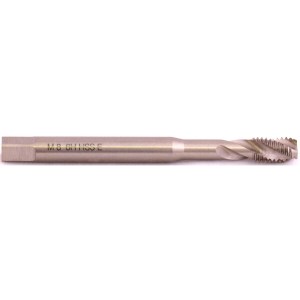 Alpen Machine Tap Cobalt 8mm Spiral Fluted In Pouch 1.25mm Pitch Alpen Machine Tap Cobalt 8mm Spiral Fluted In Pouch 1.25mm Pitch
