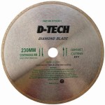 D-Tech Diamond Blade Continuous Rim 230×22.23mm Tile D-Tech Diamond Blade Continuous Rim 230×22.23mm Tile