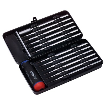 Felo 100 Tor. S/Driver Set 14Pcs 1.5-3.0Nm Blue Metal Box Felo 100 Tor. S/Driver Set 14Pcs 1.5-3.0Nm Blue Metal Box