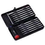 Felo 100 Tor. S/Driver Set 14Pcs 1.5-3.0Nm Blue Metal Box Felo 100 Tor. S/Driver Set 14Pcs 1.5-3.0Nm Blue Metal Box