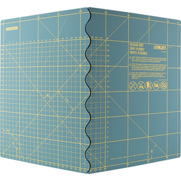 OLFA Folding Mat for Rotary Cutters 460X320X2.0mm OLFA Folding Mat for Rotary Cutters 460X320X2.0mm