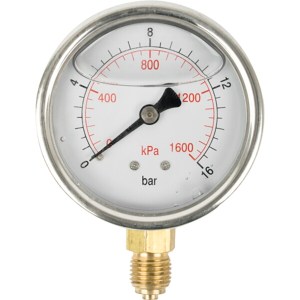 Aircraft Press. Gauge 63mm Glycerine 1/4″ Bot Aircraft Press. Gauge 63mm Glycerine 1/4″ Bot