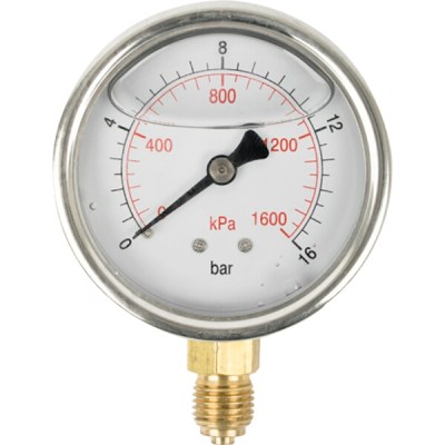 Aircraft Press. Gauge 63mm Glycerine 1/4″ Bot Aircraft Press. Gauge 63mm Glycerine 1/4″ Bot