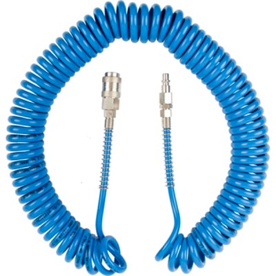 GAV Spiral Polyp Hose 12M x 8mm with Quick Couplers Bx15Pu12-5 GAV Spiral Polyp Hose 12M x 8mm with Quick Couplers Bx15Pu12-5