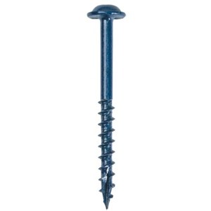 Kreg Blue-Kote Wr Pocket Screws 1 1/2″#8 Coarse Washer Head 100Ct Kreg Blue-Kote Wr Pocket Screws 1 1/2″#8 Coarse Washer Head 100Ct