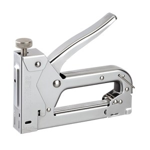 Miles Staple Gun Metal Body Tension Adj 22G 4-14mm Jt21 Stap Reload Ind Miles Staple Gun Metal Body Tension Adj 22G 4-14mm Jt21 Stap Reload Ind