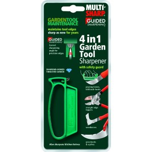 Multisharp Garden Tool Sharpener 4 In 1 Handheld Multisharp Garden Tool Sharpener 4 In 1 Handheld