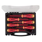 Felo 413 Screwdriver Set 6 Piece Ergonic Insulated VDE Sl/Ph/Pz Felo 413 Screwdriver Set 6 Piece Ergonic Insulated VDE Sl/Ph/Pz