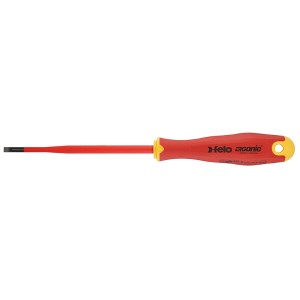 Felo 413 Sl3.0X0.5X100 Screwdriver Ergonic Slimline Insulated VDE Felo 413 Sl3.0X0.5X100 Screwdriver Ergonic Slimline Insulated VDE