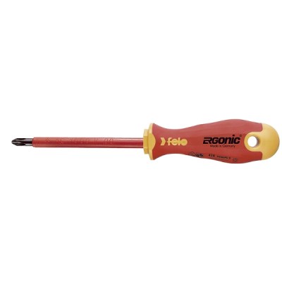 Felo 414 Ph1X80 Screwdriver Ergonic Insulated VDE Felo 414 Ph1X80 Screwdriver Ergonic Insulated VDE