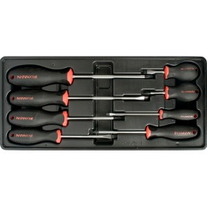 Fixman Tray 8 Piece Slotted And Phillips Screwdrivers Fixman Tray 8 Piece Slotted And Phillips Screwdrivers