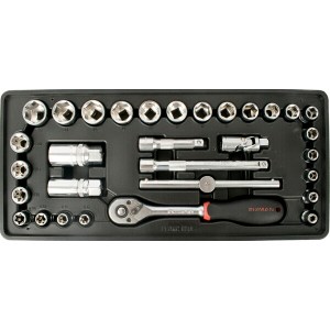 Fixman 31- Piece 3/8″Dr.Sockets & Accessories Fixman 31- Piece 3/8″Dr.Sockets & Accessories