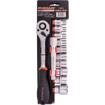 Fixman 12- Piece 1/2″ Dr. Socket & Ratchet Set Fixman 12- Piece 1/2″ Dr. Socket & Ratchet Set