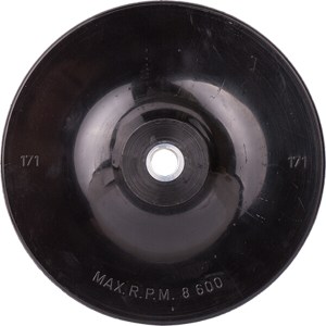 Flexipads Grinder Pad & Nut 178mm 5/8Unc Black Flexipads Grinder Pad & Nut 178mm 5/8Unc Black