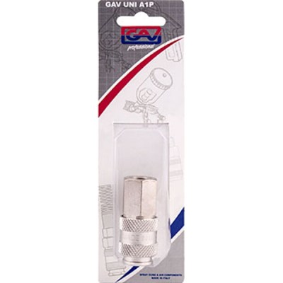 GAV Universal Quick Coupler 1/4F Packaged GAV Universal Quick Coupler 1/4F Packaged