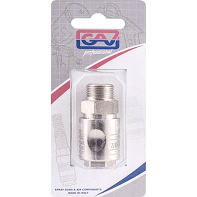 GAV Quick Coupler 3/8″M Packaged GAV Quick Coupler 3/8″M Packaged