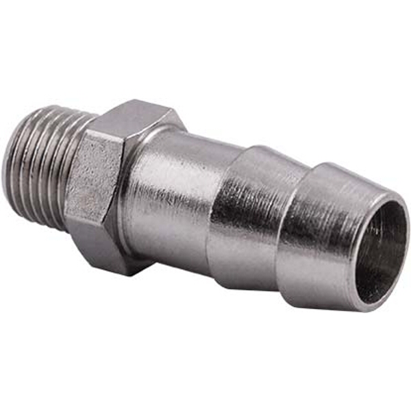GAV Hose Adaptor With 1/8 Male X 10mm Hose Tail GAV Hose Adaptor With 1/8 Male X 10mm Hose Tail
