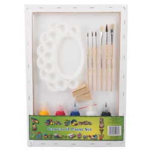 Art & Craft Canvas & Paint Set Art & Craft Canvas & Paint Set