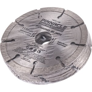 Diamond Blade Segmented 115mm Pinnacle Brand X10 Pack Diamond Blade Segmented 115mm Pinnacle Brand X10 Pack