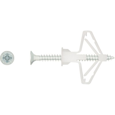 Rawlplug Pls Toggle+Screw 8mmx18mm x5 – Bag Rawlplug Pls Toggle+Screw 8mmx18mm x5 – Bag