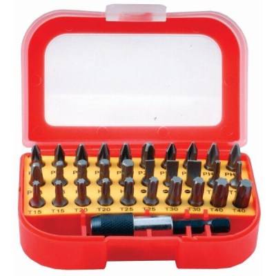 Tork Craft Screwdriver Bit Set 31 Pieces In Blister Tork Craft Screwdriver Bit Set 31 Pieces In Blister