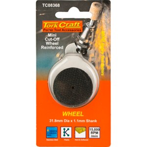 Tork Craft Mini Cut-Off Wheel Reinfor ced 31.8mm x 1.1mm Tork Craft Mini Cut-Off Wheel Reinfor ced 31.8mm x 1.1mm