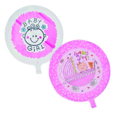 Babyshower Foil Balloon – Girl Babyshower Foil Balloon – Girl