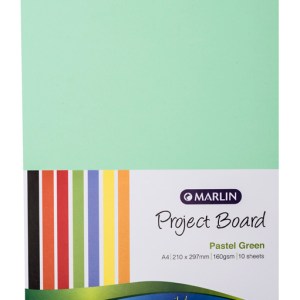 Marlin: Project Boards A4 10’s – Pastel Green Marlin: Project Boards A4 10’s – Pastel Green