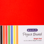Marlin: Project Boards A4 10’s – Bright Red Marlin: Project Boards A4 10’s – Bright Red