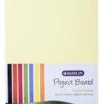 Marlin: Project Boards A4 100’s – Pastel Yellow Marlin: Project Boards A4 100’s – Pastel Yellow