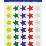 Marlin: Self Adhesive Labels – 240 Colour Stars – Pack of 10 Marlin: Self Adhesive Labels – 240 Colour Stars – Pack of 10