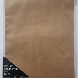 Marlin Kids: Precut Book Covers A4 10’s – Brown Kraft Marlin Kids: Precut Book Covers A4 10’s – Brown Kraft