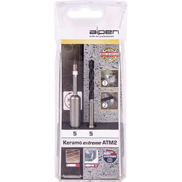 Alpen – Keramo Extreme 5mm Bit with 5mm Hex Bit Alpen – Keramo Extreme 5mm Bit with 5mm Hex Bit