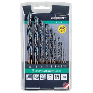 Alpen – Sprint Master Bit Set – Set of 10 Alpen – Sprint Master Bit Set – Set of 10