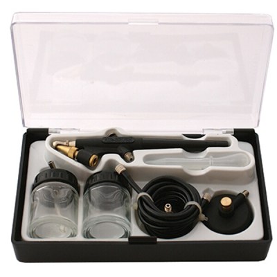 AirCraft – Air Brush Kit with 2 Bowls and Hose AirCraft – Air Brush Kit with 2 Bowls and Hose