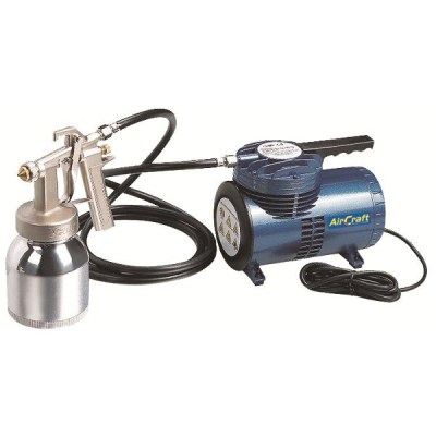 AirCraft – Compressor & Low Pressure Spray Gun Kit AirCraft – Compressor & Low Pressure Spray Gun Kit