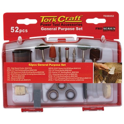 Tork Craft – Mini Rotary General Purpose Set – Set of 52 Tork Craft – Mini Rotary General Purpose Set – Set of 52