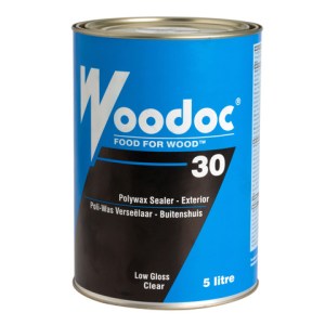 Woodoc Clear Outdoor 30 Wax Sealer – 5 Litre Woodoc Clear Outdoor 30 Wax Sealer – 5 Litre