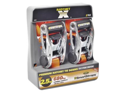Smartstraps Tie Down Ratchet X – Orange 4.2m Smartstraps Tie Down Ratchet X – Orange 4.2m