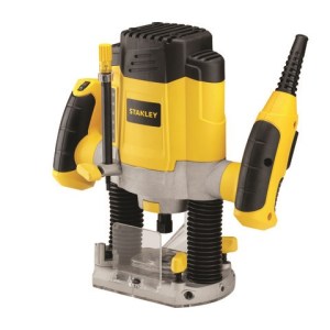 Stanley Tools – 1200W Variable Speed Plunge Router – Yellow Stanley Tools – 1200W Variable Speed Plunge Router – Yellow