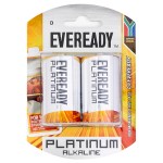 Eveready Platinum Alkaline D Batteries (Pack of 2) Eveready Platinum Alkaline D Batteries (Pack of 2)