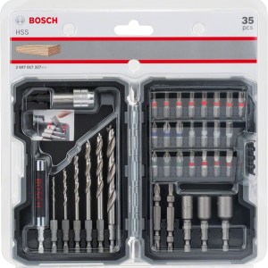 Bosch – Drill and Screwdriver Bit Set – Green Bosch – Drill and Screwdriver Bit Set – Green