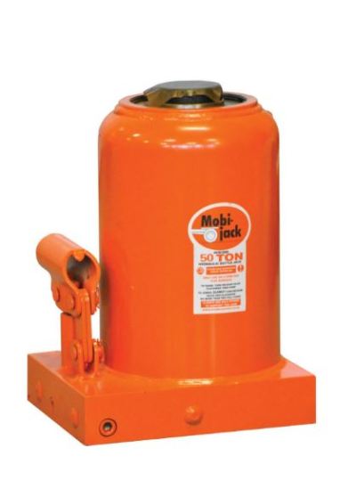 Mobi Jack – 50 Ton Hydraulic Bottle Jack – Orange Mobi Jack – 50 Ton Hydraulic Bottle Jack – Orange