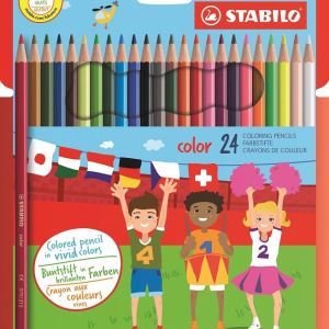 Stabilo Color Colour Pencil – Assorted Box of 24 Stabilo Color Colour Pencil – Assorted Box of 24