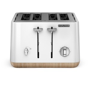Morphy Richards – 4 Slice 1800W Stainless Steel Toaster – White Morphy Richards – 4 Slice 1800W Stainless Steel Toaster – White